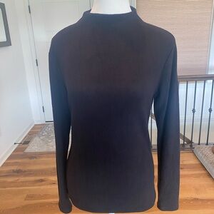 Express Mock Turtle Neck Black Sz Medium